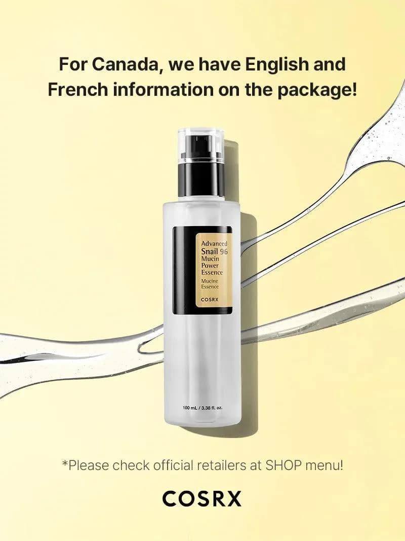 كوسركس Advanced Snail 96 Mucin Power Essence 100ml